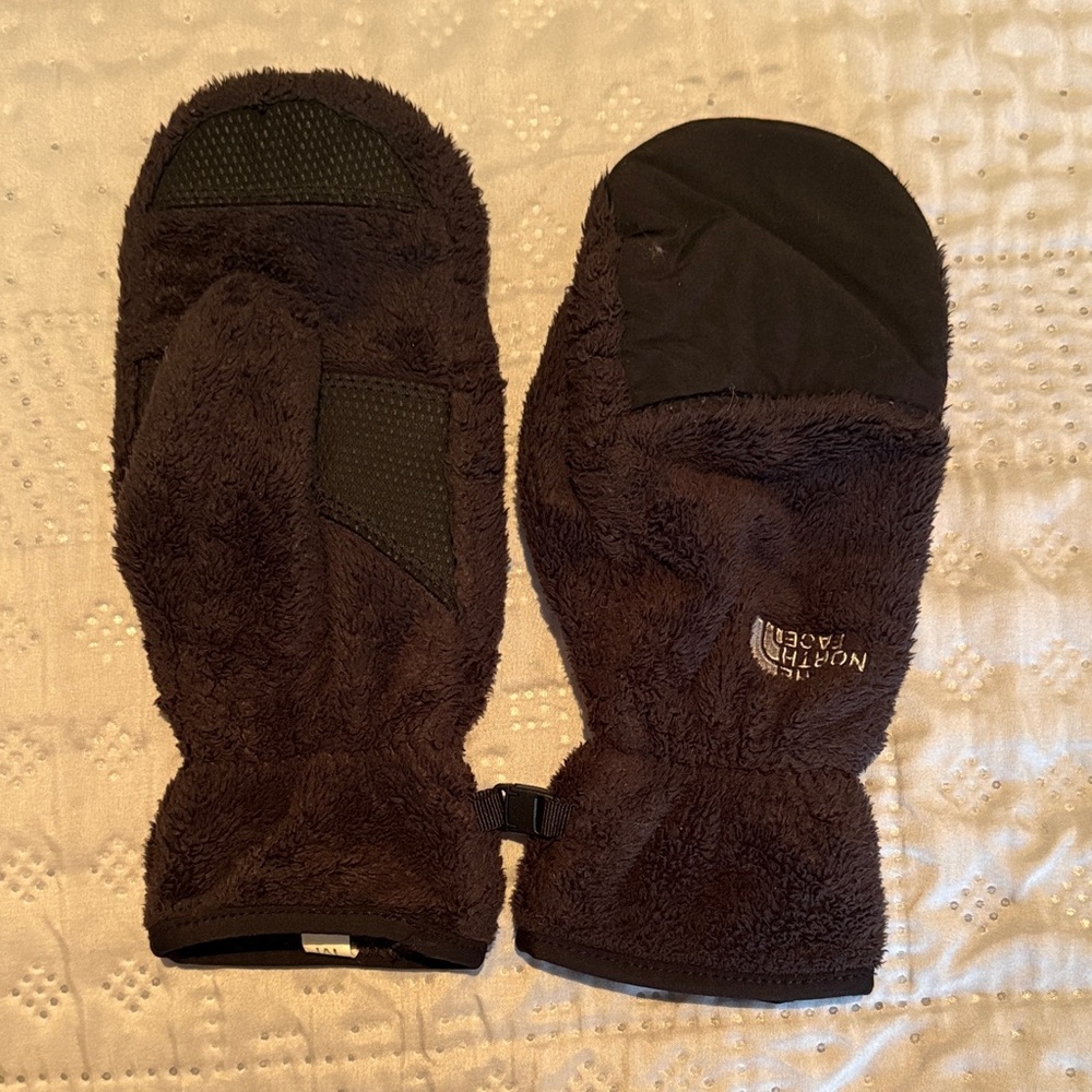 The North Face Black Fleece Mittens
